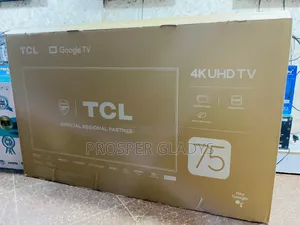 TCL 75 Smart Android Uhd Flat Screen Tv