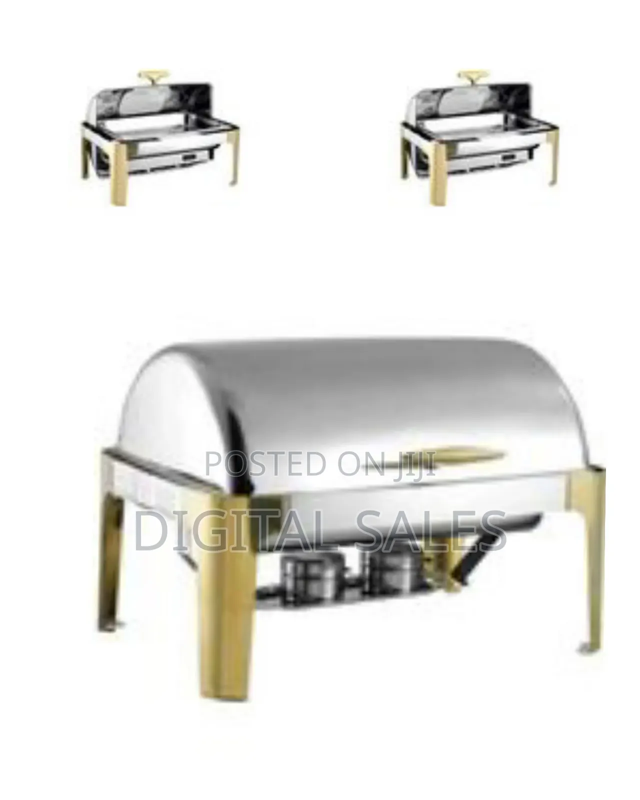 Single Chafing Dish - Silver