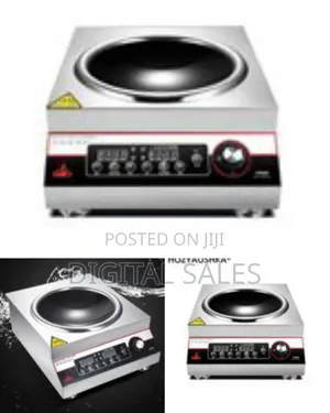 High-Power Commercial Induction Wok Cooker