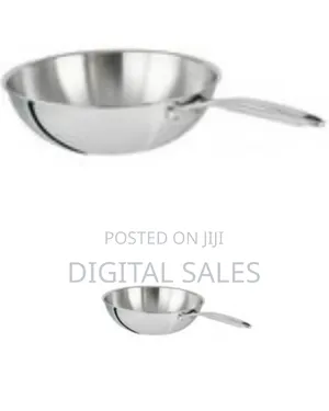 Stainless Steel Wok/Stir-fry Pan