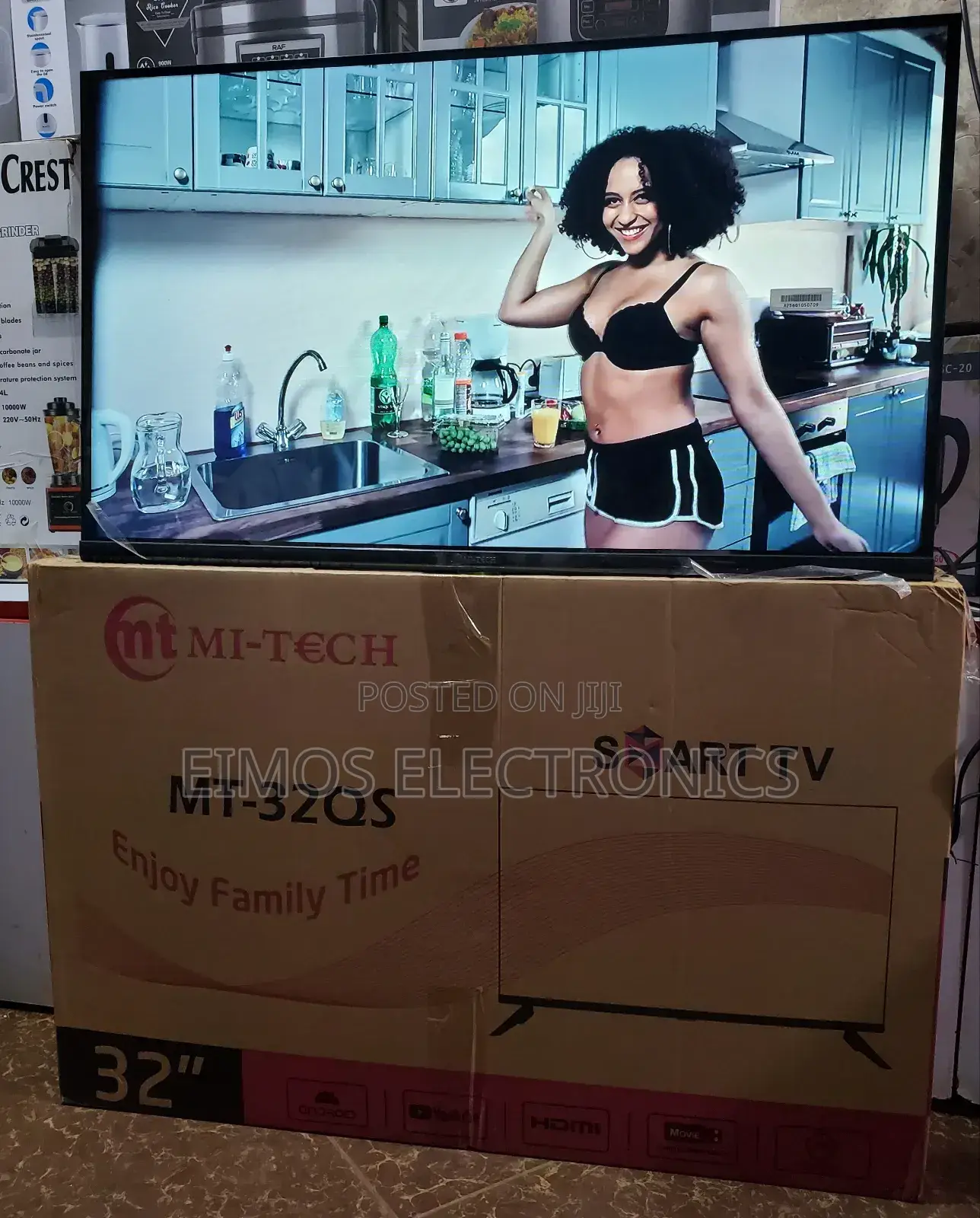 32 Inch Smart Mitech With Internet Enabled
