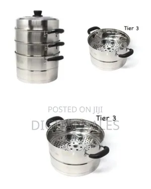 Multi-tier Stainless Steel Steamer Pot Set