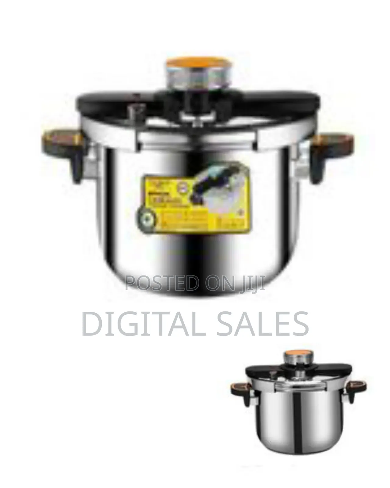 High-Performance 6litre Stainless Steel Pressure Cooker