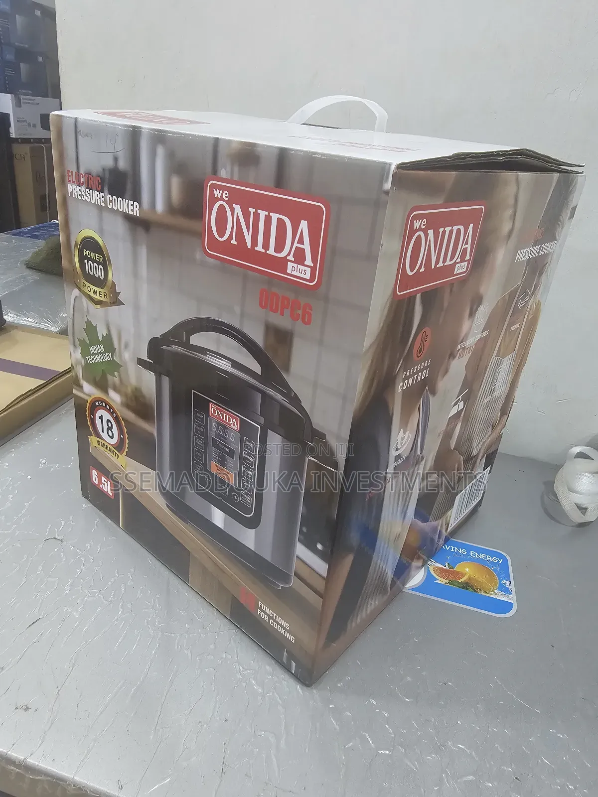 Onida 6.5 Litres Electric Pressure Cooker
