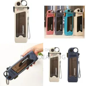 Modern Dual-Compartment Water Bottle (350ml) - Multicolor