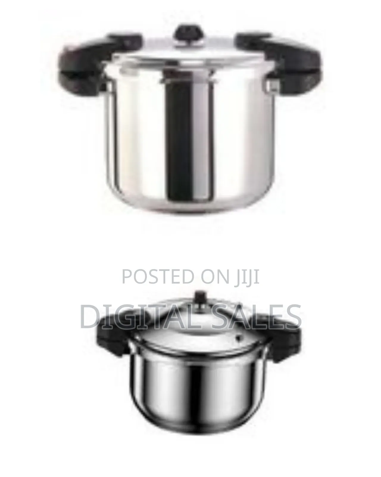 Modern Stainless Steel Pressure Cooker