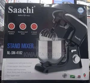 Saachi 8-Litres Stand Mixer Nl-Sm-4182-Bk