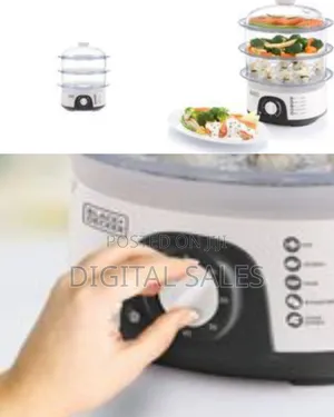 Multi-Tiered Electric Food Steamer - Multicolor