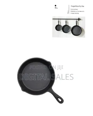 Pre-Seasoned Heavy Duty Cast Iron Skillet / Frying Pan