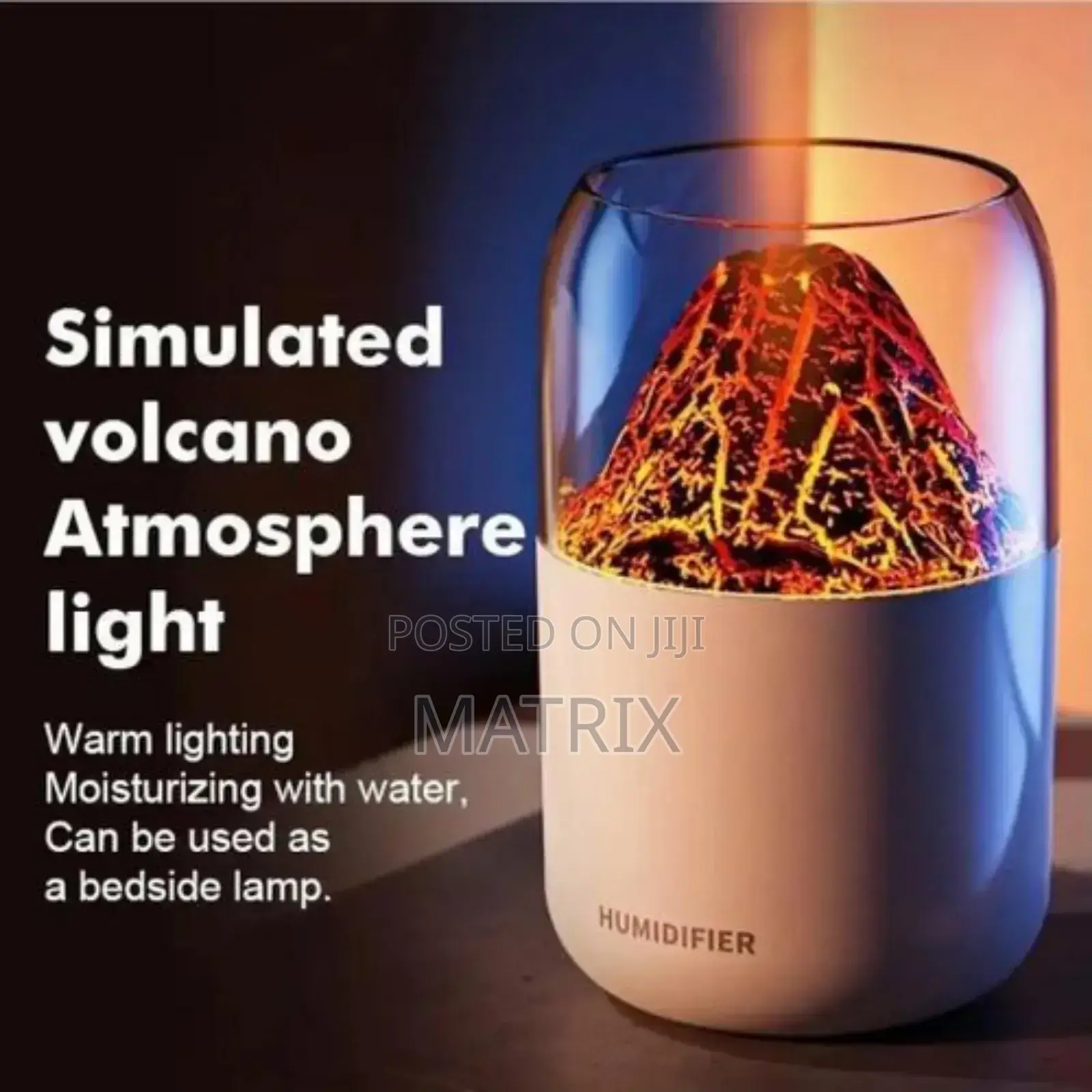 Portable Mini Volcano Humidifier