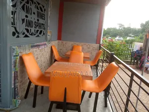 4 Seats Orange Dining