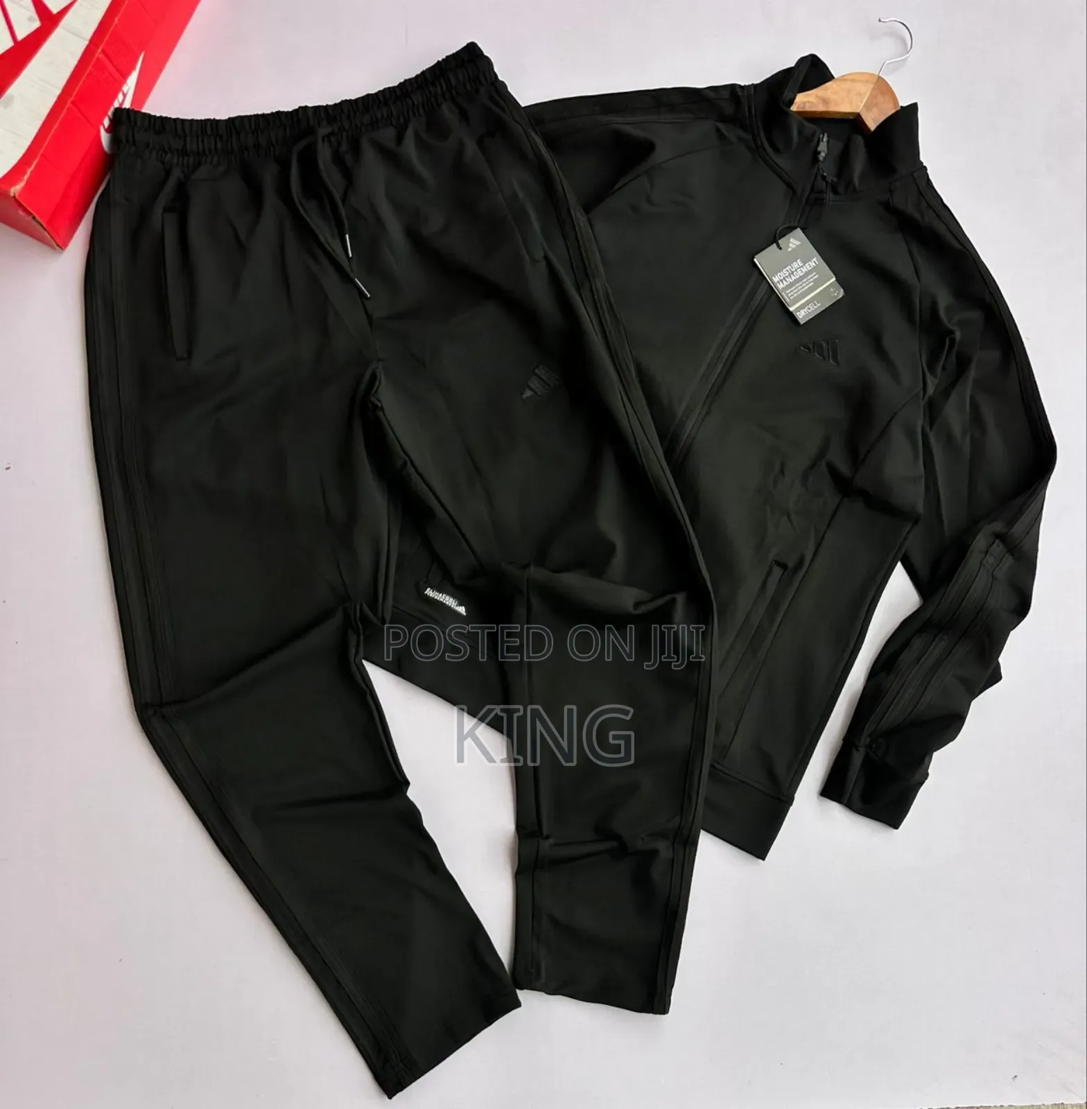 Black Adidas Tiro Tracksuit