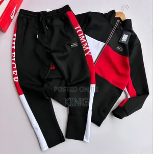 Tommy Hilfiger Tracksuit With Red and White Accents