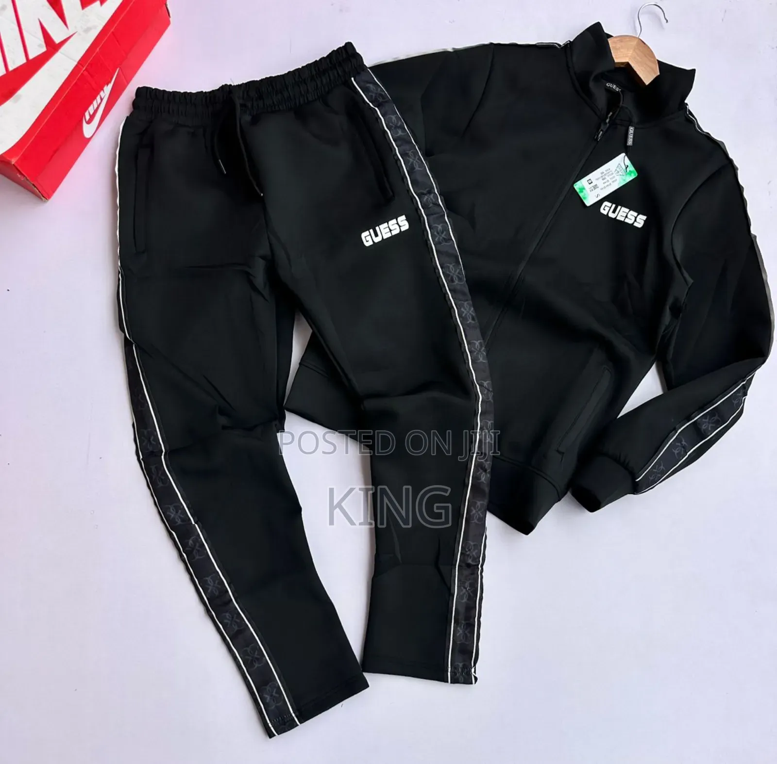 Black Guess Track Suit