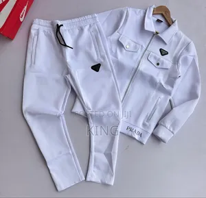White Prada Tracksuit