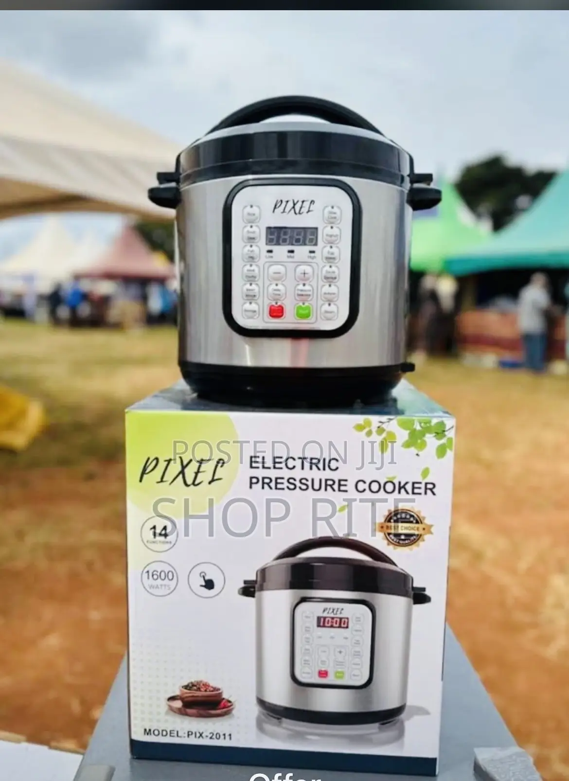 Pixel Pressure Cooker With Steamer