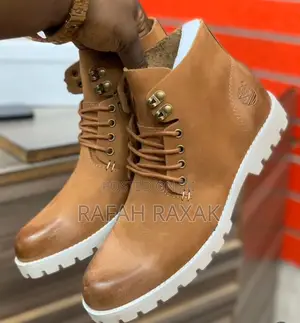 Men’S Brown Timberland Smart Casual Leather Boots