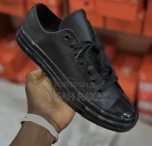 Original Black Leather All Star Converse Chuck Taylor 70 Low Top Shoes