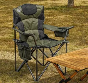Campmaster Expedition Deluxe Camping Chair With Side Pocket