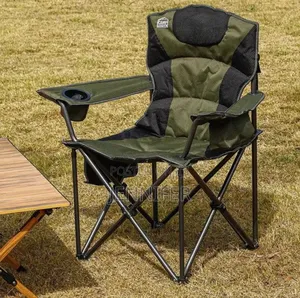 Campmaster Expedition Deluxe Camping Chair With Side Pocket