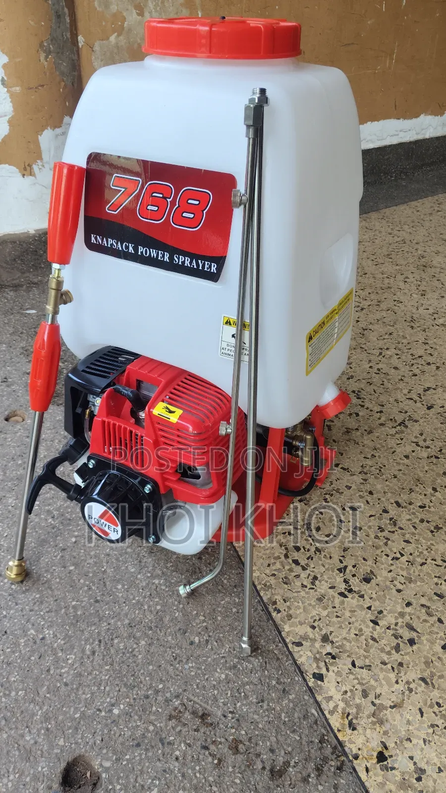 Knapsack Power Sprayer 4 Stroke