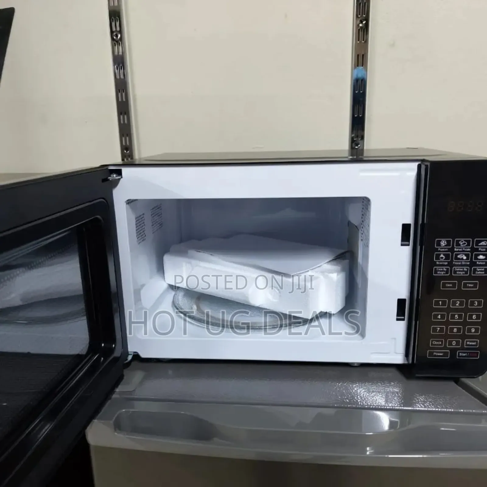 Chiq 25 Litres Digital Microwave - Dark Grey