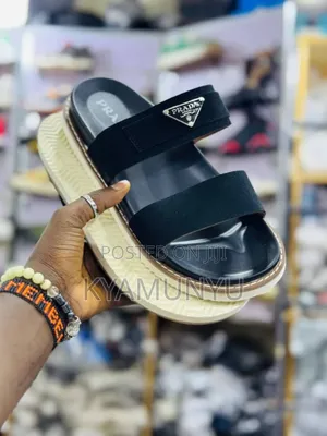 Prada Platform Sandals.