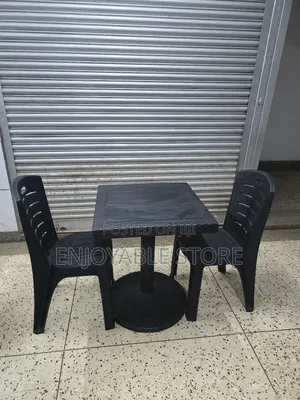 Exotic Dining Plastic Chairs and Table