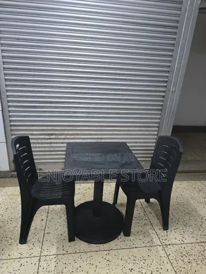 Exotic Dining Plastic Chairs and Table