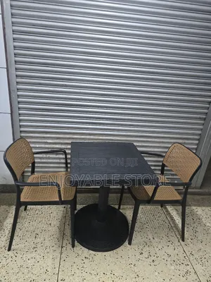 Balcony Coffee Reading Dining Table and 2 Chairs Plastic