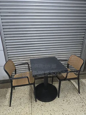 Balcony Coffee Reading Dining Table and 2 Chairs Plastic