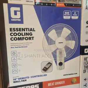 Wall Fan Geepas With Remote