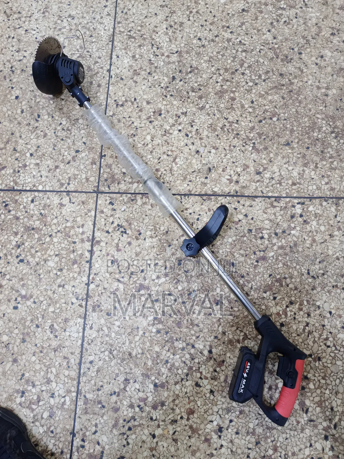 Cordless Grass Trimmer and Brush Cutter.