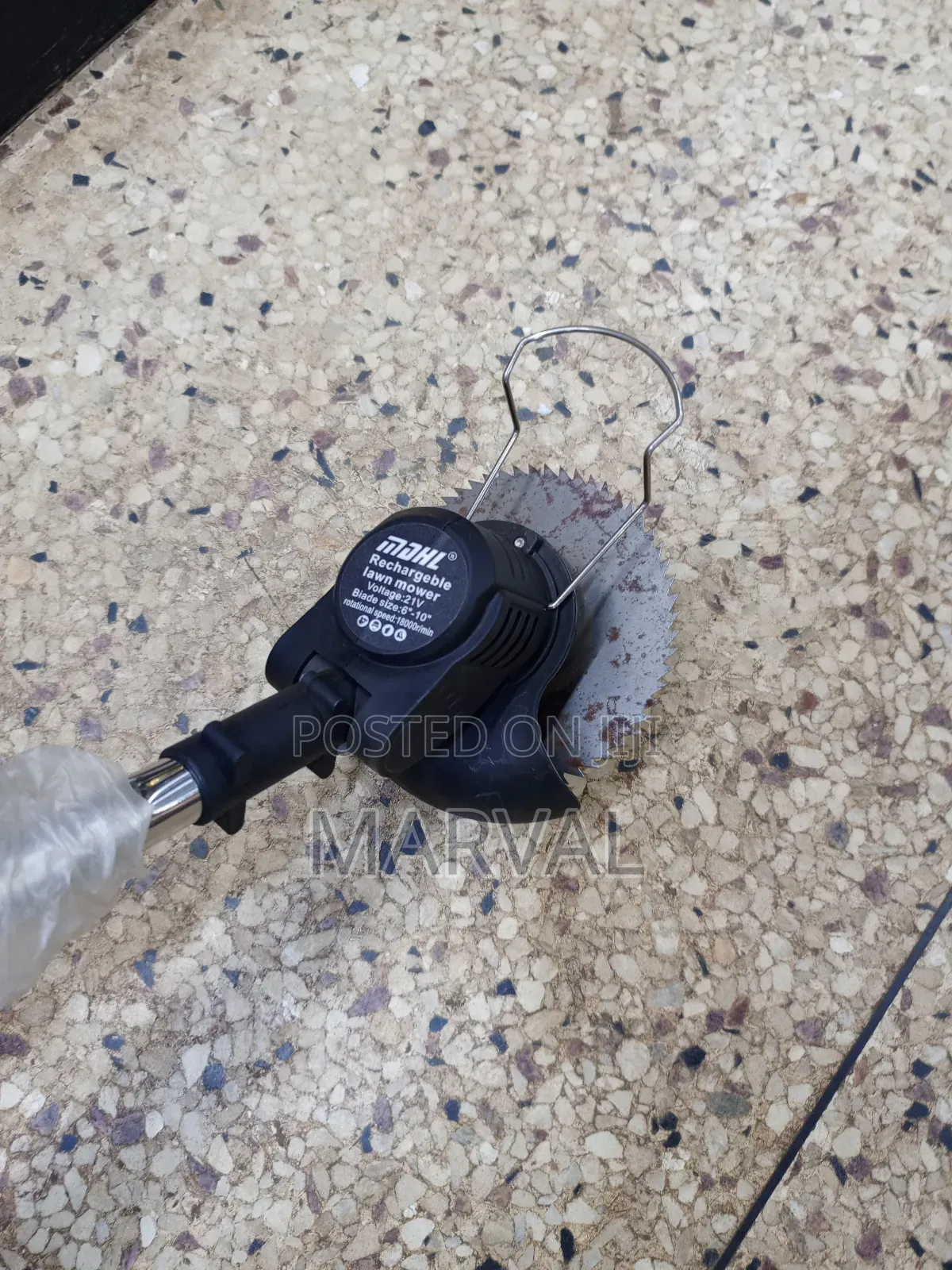 Cordless Grass Trimmer and Brush Cutter.