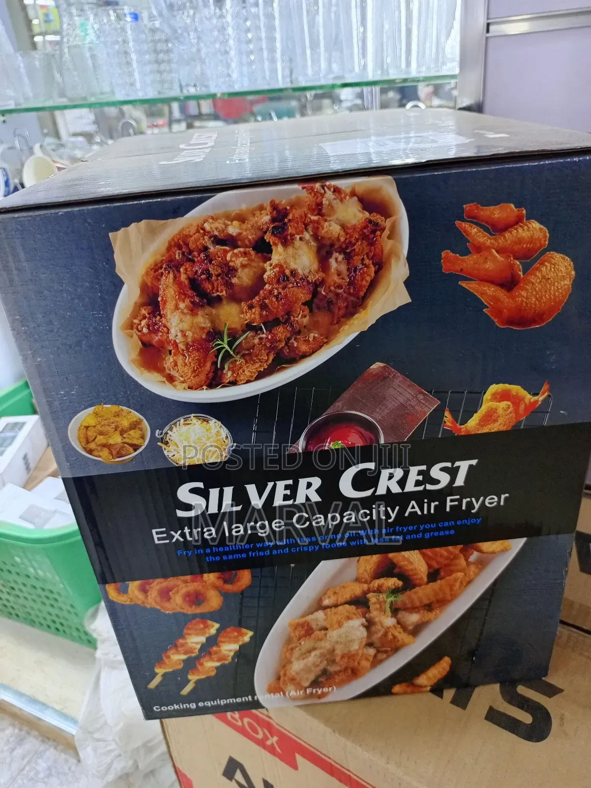 Silver Crest Extra Large Capacity Air Fryer,