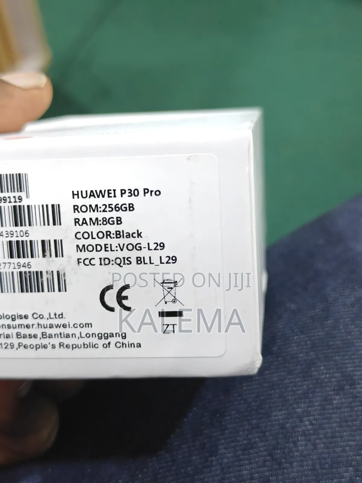 New Huawei P30 Pro 256 GB Black