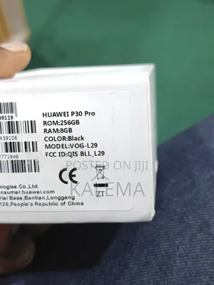 New Huawei P30 Pro 256 GB Black