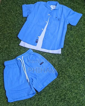 Kids 3pc Set With a White T.Shirt