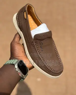 Original Men’S Brown Clarks Smart Casual Low Shoes