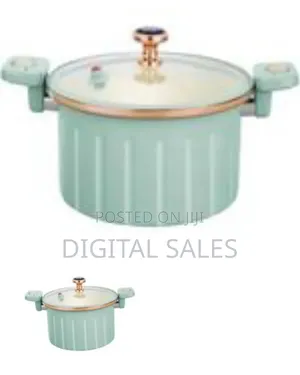 Rome Stylish Efficient Non-stick Pressure Cooker With Glass