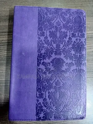 KJV Bible With a Purple Leather Cover