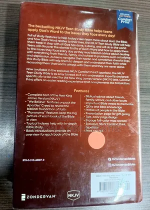 NKJV Teen Study Bible, Hardcover