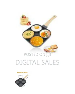 Multi-compartment Non-stick Frying Pan For Breakfast More