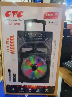 Ctc 12 Inch Rechargeable Speaker