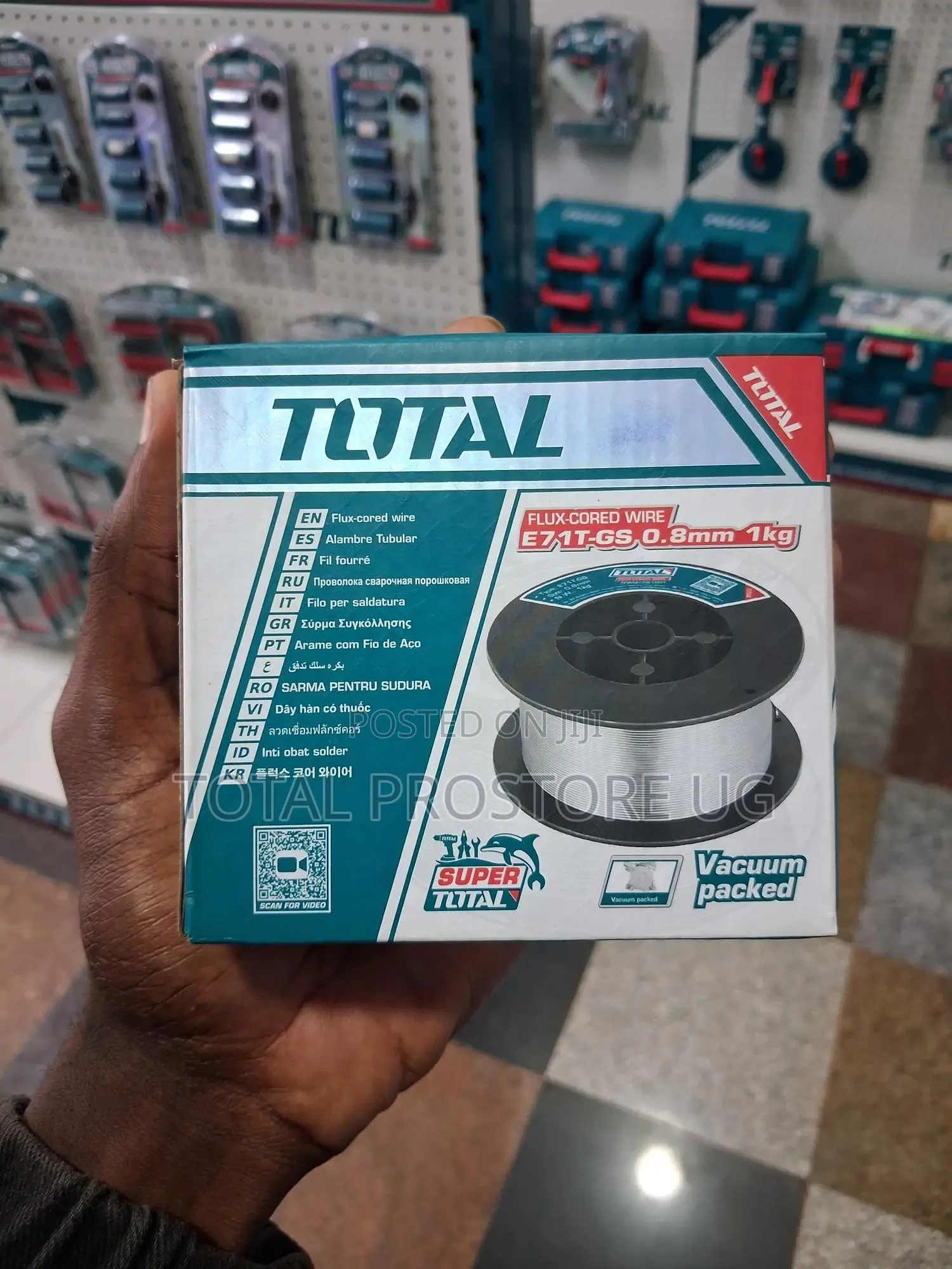 Flux Corded Wire 0.8mm 1kg/Spool.