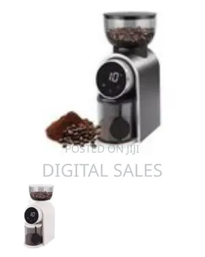 Premium Electric Burr Coffee Grinder With Digital Display