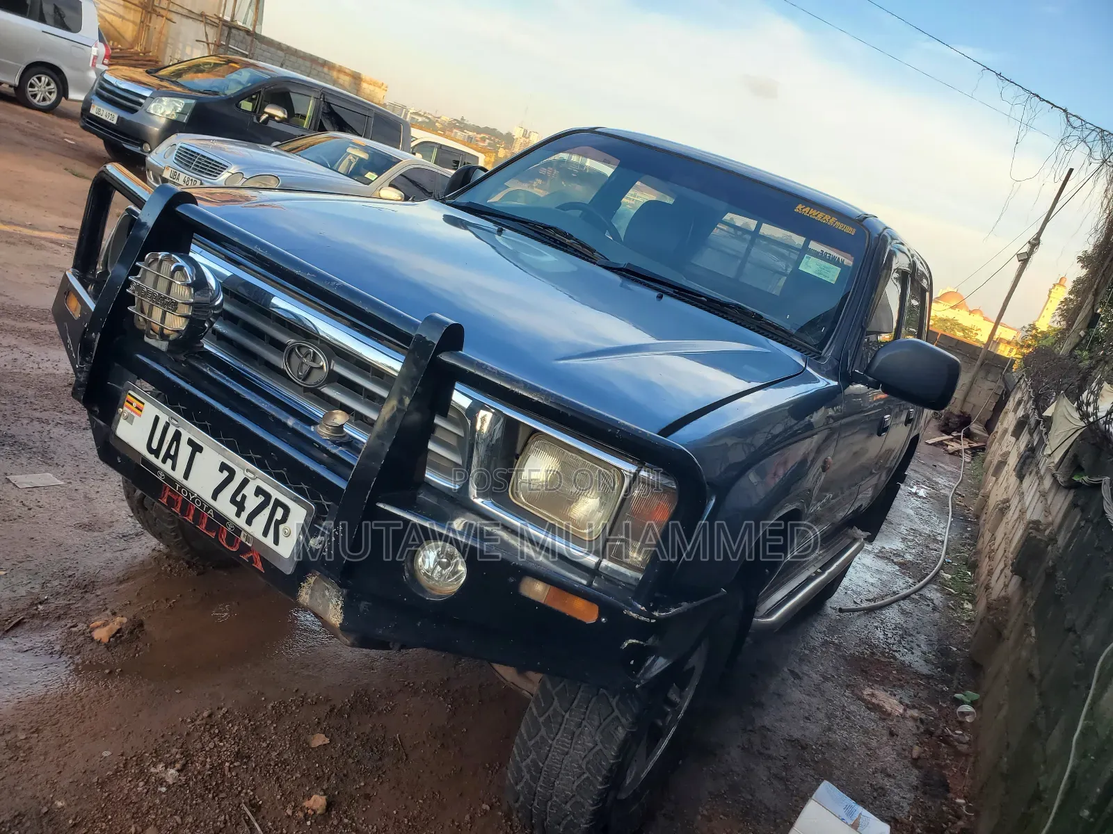 Toyota Hilux 2002 Gray