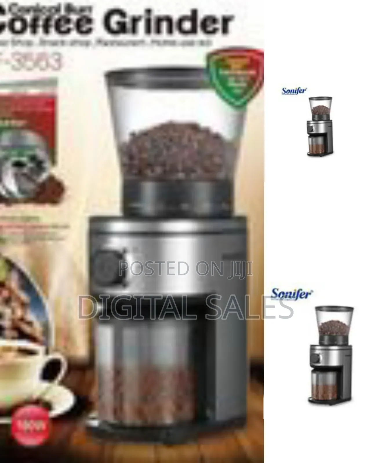 Electric Burr Coffee Grinder