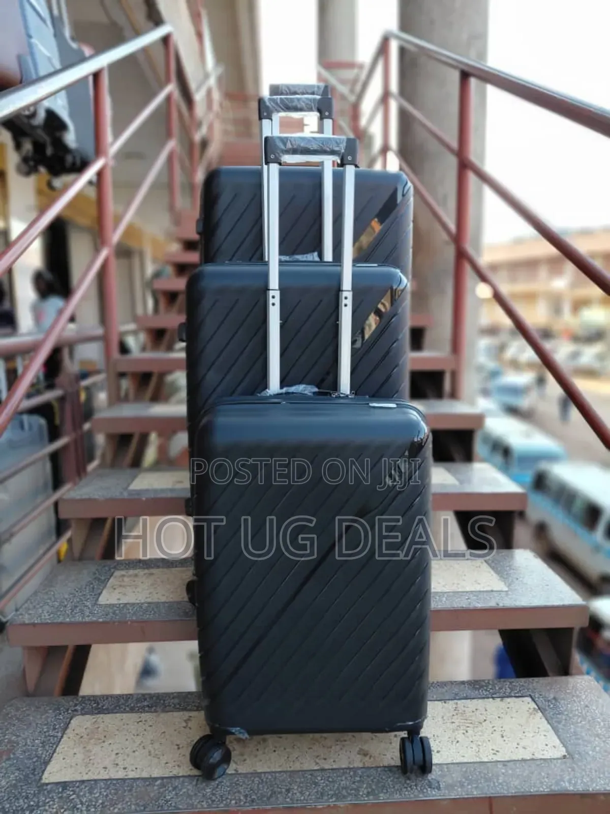 Large Size Travel Waterproof Suitcase - Multicolor