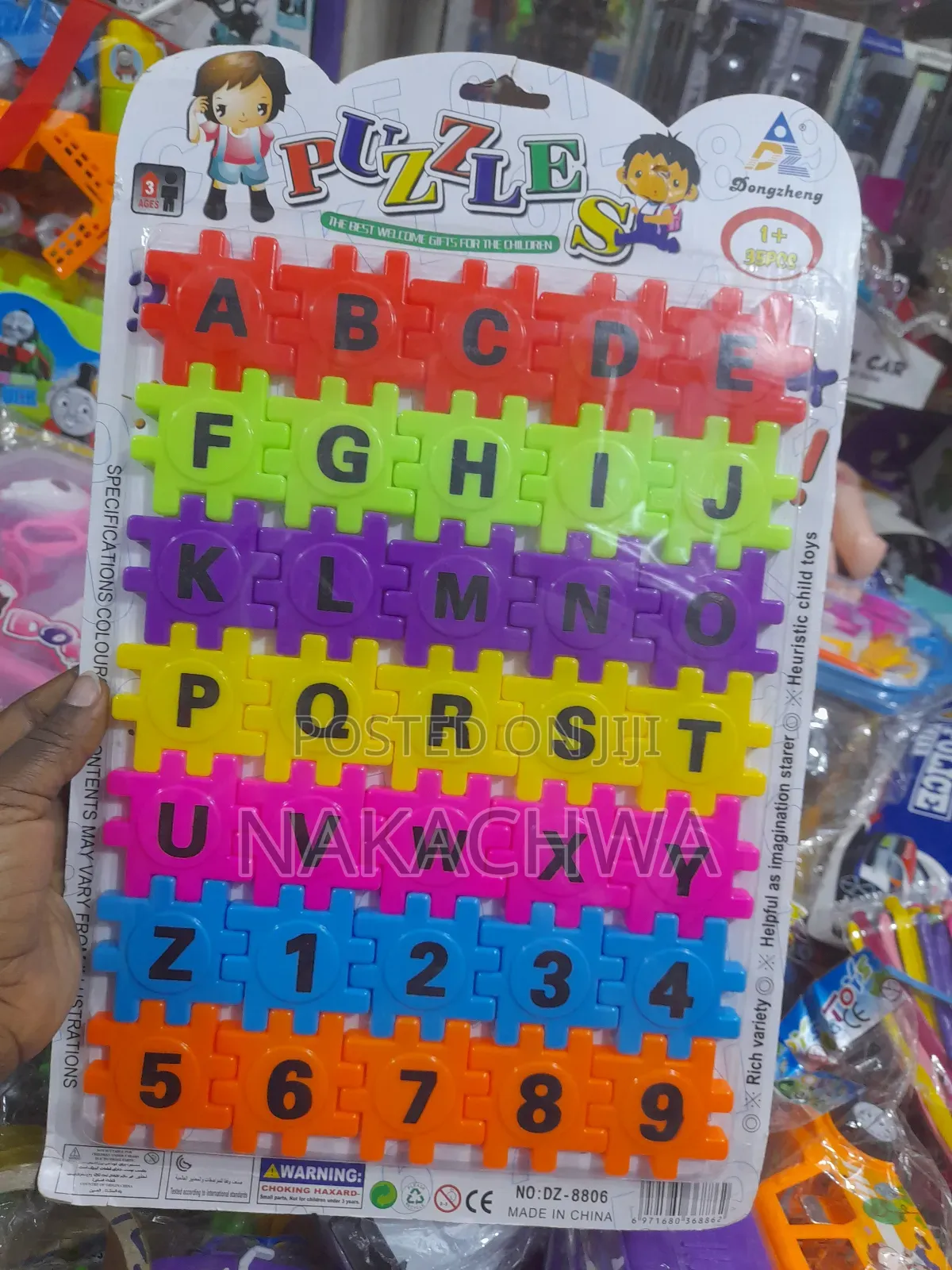 Its A Good Pizzle For Numbers And Alphabet